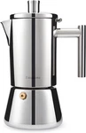 Diego Stovetop Espresso Maker Stainless Steel Italian Coffee Machine 6CUP New. Price: $81.99.