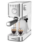Chulux JH-C5010 Semi-automatic Espresso Machine 20 Bar Stainless Steel 40OZ New. Price: $80.00.