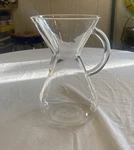 Chemex Series CM-1GH Glass Pour-over Coffee Maker Clear Used. Price: $28.95.