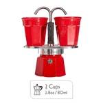 Bialetti Set Mini Express 2 Cups Red Plus 0007303/SV.NEW Box.. Price: $48.99.