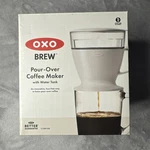 Oxo Brew Pour-over Coffee Maker With Water Tank New. Price: $14.99.