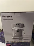 Neretva Espresso Machine With Milk Frother, Medium, STAINLESS-CP6100U/GR (new). Price: $159.20.