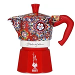 Bialetti Moka Dolce & Gabbana Stovetop Espresso Maker Carretto 6 Cup Open. Price: $109.99.