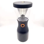 Asobu Portable Pour Over Coffee Maker Cold Brew W/ Vacuum Insulated Carafe Black Open. Price: $29.95.