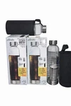 Primula 19 Oz Glass Bottle Bpa Free Dishwasher Safe Brew Filter Neoprene Sleeve New. Price: $17.19.