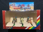 1992 Britains #7408 Wild West (6) Dismounted Cowboys Mib C-6.0 Made England Used. Price: $30.25.