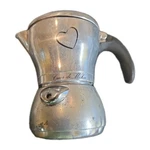 Vintage Bialetti "cuor Di Moka" Coffee Maker Made Italy Used. Price: $160.00.