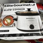 Elite Gourmet MST-275XS 2QT Stainless Steel Slow Cooker Silver/black Open. Price: $29.84.