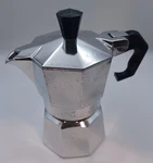 Sanper Stovetop Espresso Maker Moka Pot 1 Cup Aluminum Italian Made Used. Price: $12.99.