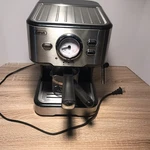 Gevi 2-IN-1 Espresso Coffee Machine, Brewer/frother GECME403L-U W/accessories Used. Price: $45.00.