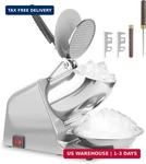 300W Dual Blade Ice Crusher, 178 Lbs/hr Shaver, Shaved Machine With Stai. Price: $92.73.