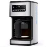 Cowsar 14-CUP Programmable Coffee Maker Stainless Steel Silver 800 Watts Open. Price: $50.00.