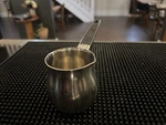 Fino Turkish Warmer Coffee Pot, Professional Quality 18/8 Stainless Steel, Used. Price: $7.00.