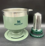 Stanley Perfect Brew Pour Over Camping Coffee Maker Green Hammerstone 20-02620 Used. Price: $16.62.