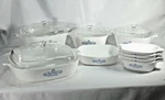 Vintage Blue Cornflower Casserole-petite Pans Lids 15PC Used. Price: $125.97.