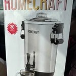 Homecraft Quick-brewing 1000-WATT Automatic Stainless Steel 30-CUP Coffee Urn New. Price: $45.00.