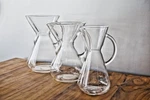Chemex Classic Coffee Maker With Glass Handle! 3 6 8 10 Cup Sizes, Drip Brew New. Price: $62.34.