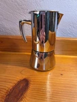 Bonvivo Stainless Steel Stovetop Espresso Maker Moka Pot Induction Compatible Used. Price: $29.99.