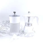 Never Used, No Base! Fuocci Electric Moka Pot With Milk Frother 3-CUP (150 Ml) For. Price: $30.00.