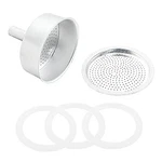 Waziaqoc Espresso Moka 3CUP Replacement Funnel Kit New. Price: $20.89.
