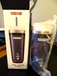 Zoku Iced Coffee Maker Navy Blue New In Box. Price: $14.00.