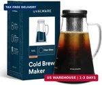 Ovalware Airtight Cold Brew Iced Coffee Maker Pitcher And Tea Infuser With Spout New. Price: $74.55.