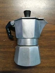 Moka Pot Marimba Aluminum Stovetop Coffee/espresso Maker Art Deco Italy Used. Price: $22.31.