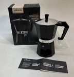 Primula Aluminum Espresso Maker Cup Italian Cuban Style Coffee PR11356 Black Open. Price: $24.99.