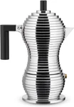 Alessi MDL02/3 Pulcina Cup Stovetop Espresso Maker Moka Pot Aluminum Black New. Price: $89.95.