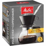 Melitta 36 Oz. Pour Over Coffee Brewer With Glass Carafe, Black New. Price: $25.42.