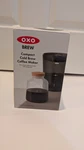 Oxo Brew Compact Cold Coffee Maker 16OZ - (glass) New In Box. Price: $22.95.