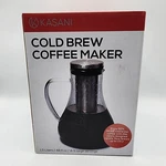 Kasani Cold Brew Coffee/tea Maker 1.5L/48OZ New Open Box.. Price: $20.00.