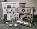 Chefman RJ54-G-SS Crema Supreme Espresso Machine Used. Price: $199.99.