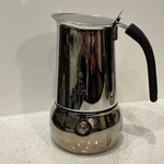 Bialetti Kitty Stovetop Coffee Espresso Maker Induction Stainless For Parts. Price: $36.53.