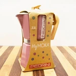 Pedrini My Moka Color Pink Espresso Coffee Maker 6 Cups Caffettiera New. Price: $34.99.