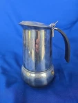 Vintage Gb Guido Bergna 'kitty' 6-CUP Moka Pot 18/10 Stainless Steel Italy Used. Price: $45.98.