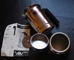 Vev Inox Vespress Stovetop Espresso Coffee Moka La Caffettiera Italy Used. Price: $62.99.