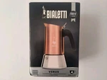 Bialetti - New Venus Induction, Stovetop Coffee MAKER18/10 Steel, 4 Cup See Desc. Price: $39.99.