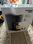Cuisinart Soho Single Serve Coffeemaker Black, SS-7BK K-cup Compatible- New. Price: $32.50.