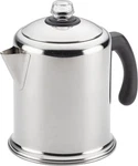 Farberware 47053 Classic Stainless Steel Yosemite 12-CUP Coffee Percolator, New. Price: $80.19.