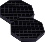 Drip Trays 6" Coffee Countertop Octagon Black Plastic New. Price: $19.25.