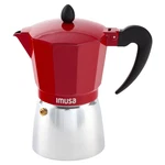 Imusa 6CUP Cast Aluminum Stovetop Coffeemaker With Red New. Price: $20.10.