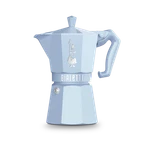 Bialetti Moka Exclusive Express Baby Blue 3 & 6 Cup Aluminium Coffee Percolator Brand. Price: $49.15.