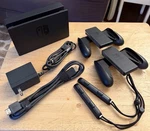 Nintendo Switch Accessories Lot- Charging Dock, Comfort Grips, Power Cord & Hdmi Used. Price: $49.99.