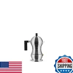 Alessi MDL02/1 B Pulcina Stove Top Espresso Cup Coffee Maker Aluminum New. Price: $159.98.