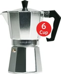 Eurostar SEM306 6-CUP Stovetop Espresso Maker New. Price: $19.95.