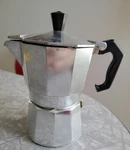 Vtg Stovetop Mini Espresso Coffee Maker Pot Gat Brand One Cup Used. Price: $12.00.