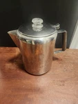 Gsi Outdoors Cabelas Etched 12 Cup Coffee Percolator Stainless Steel Wood Handle Used. Price: $20.00.