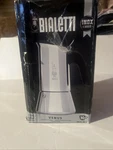 Bialetti - New Venus Induction, Stovetop Coffee Maker, 10 Cups, Silver. Price: $85.00.
