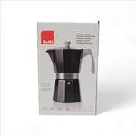 Evva Black Express Moka Pot 12 Cups 600 Ml Cast Aluminium Safe For Induction Hob New. Price: $79.99.